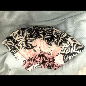 Express Black and Pink Skirt